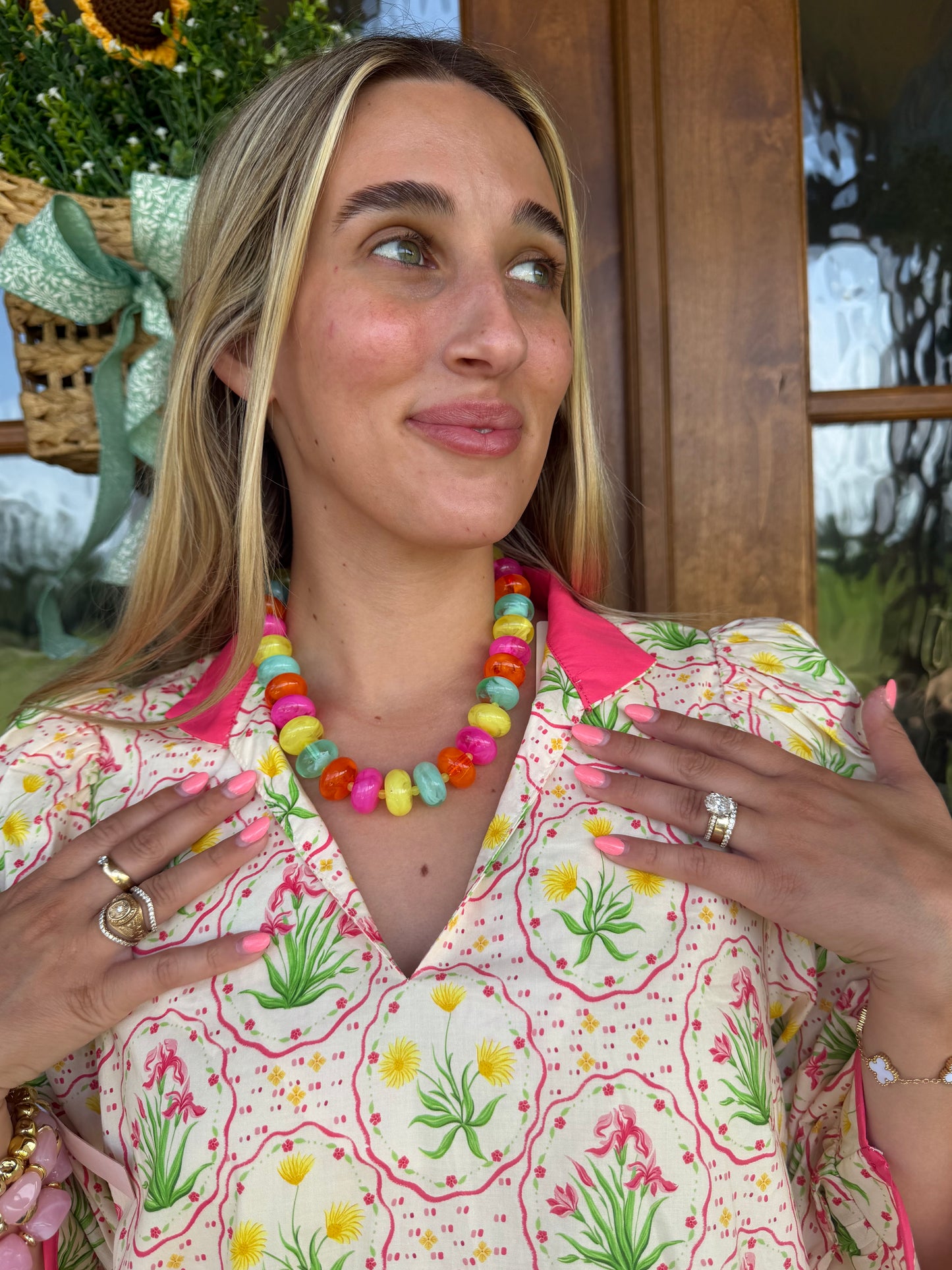 The Bella Chunky Multicolor Necklace
