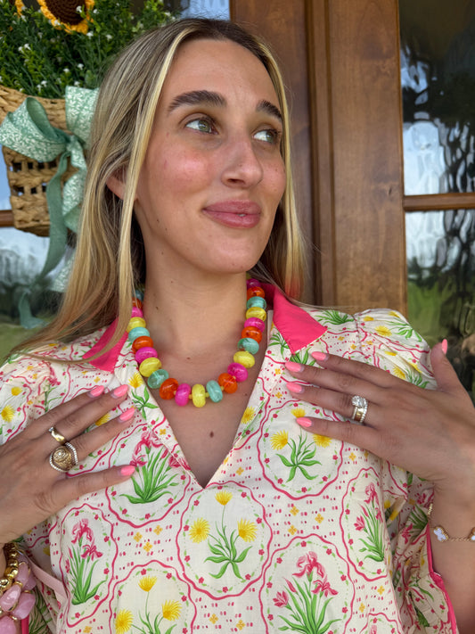 The Bella Chunky Multicolor Necklace