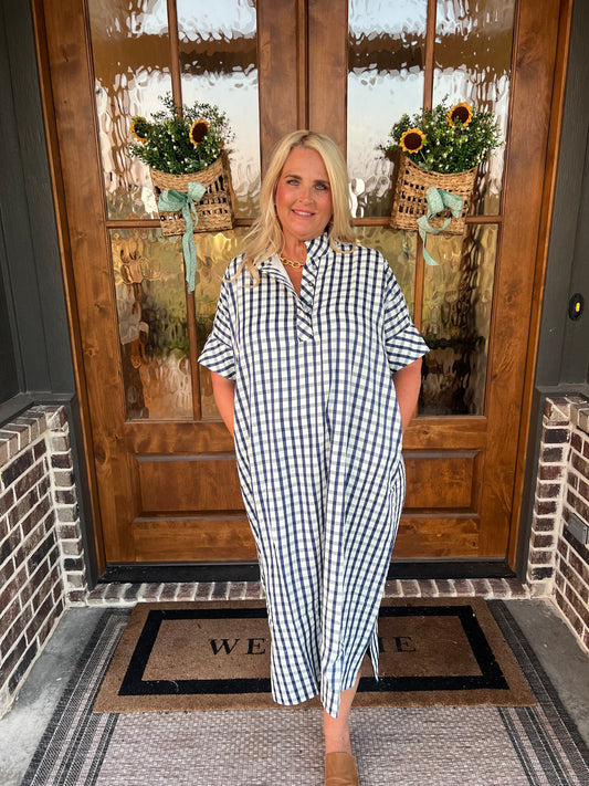 The Tonya Navy Dress
