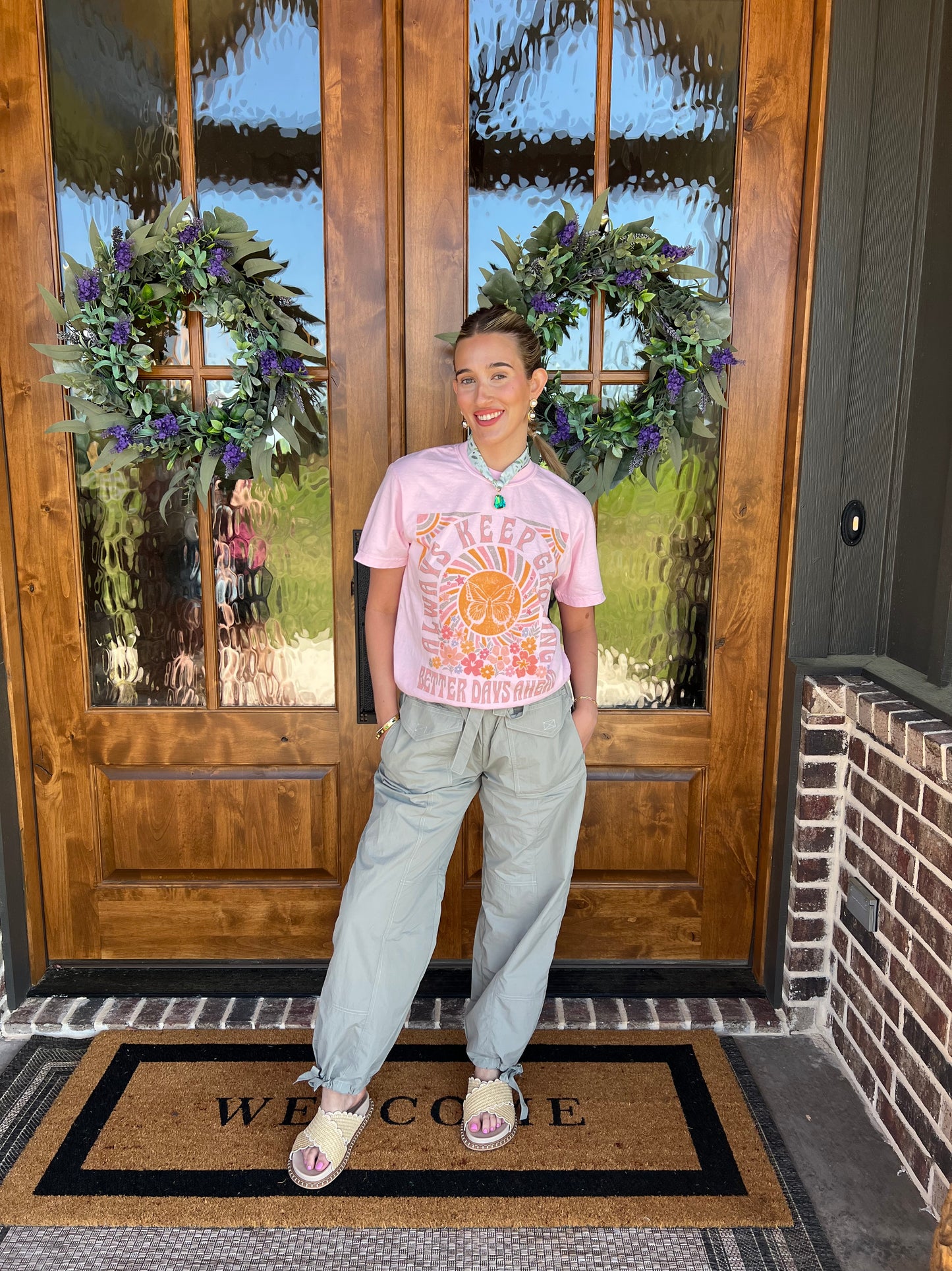 The Sunni Always Keep Growing Comfort Colors Tee - Final Sale