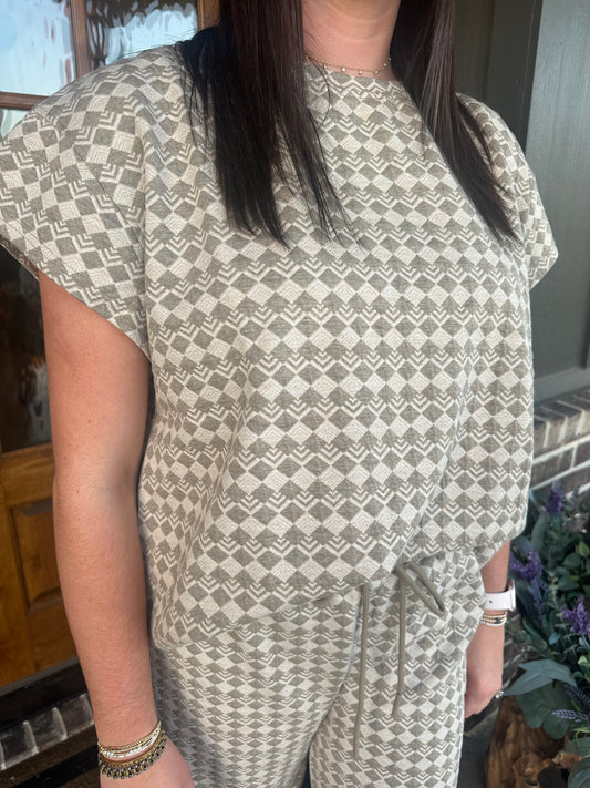 The Lucy Taupe Textured Set