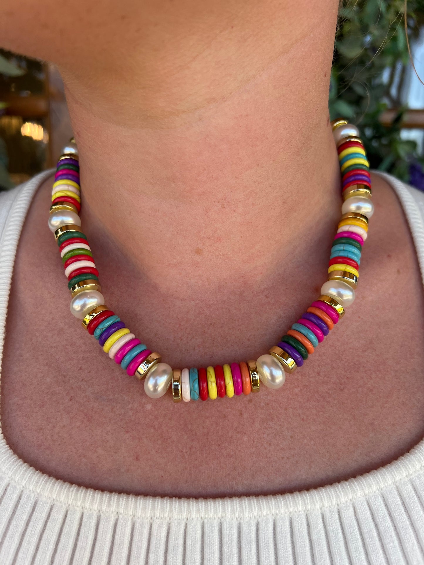 The Jolly Oh Joy Beaded Necklace