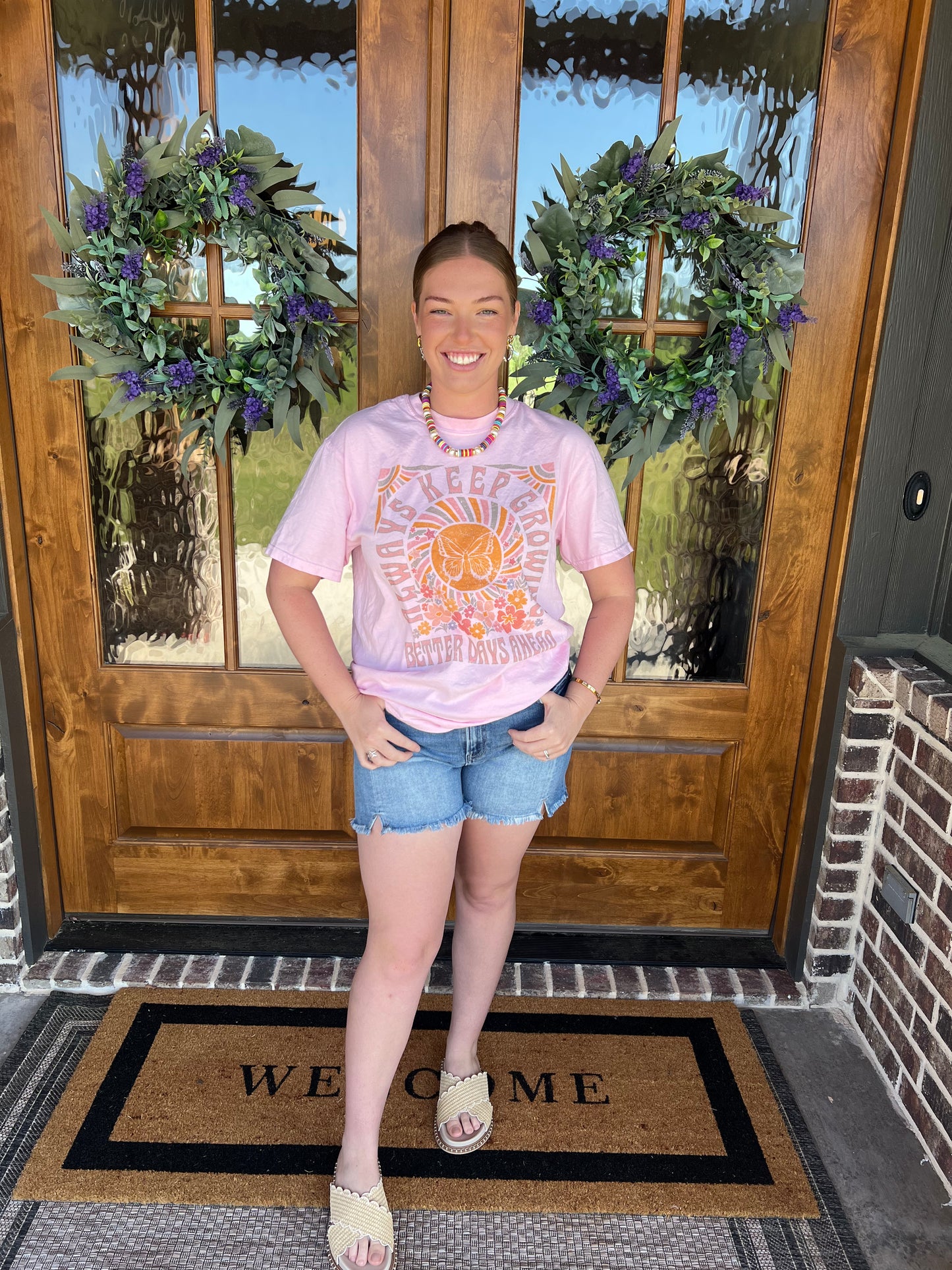 The Sunni Always Keep Growing Comfort Colors Tee - Final Sale