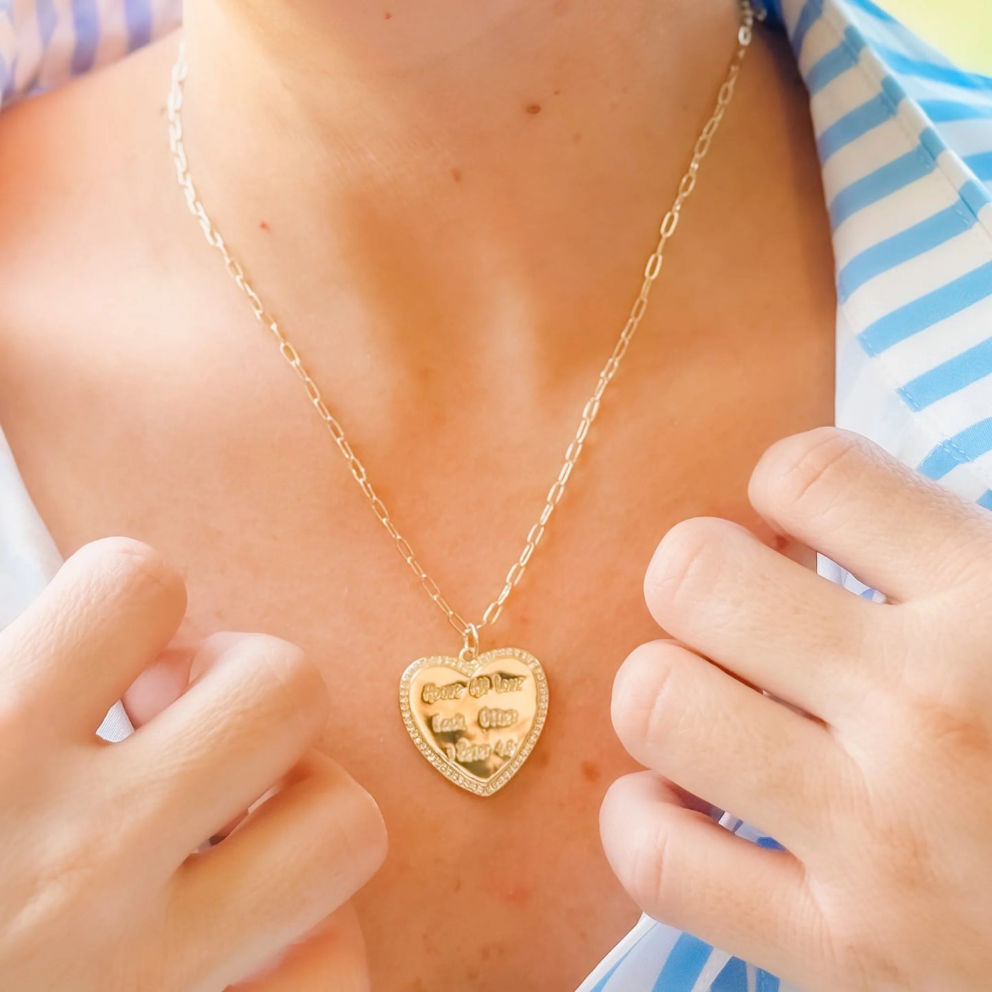 The Mila Love Each Other Gold Necklace