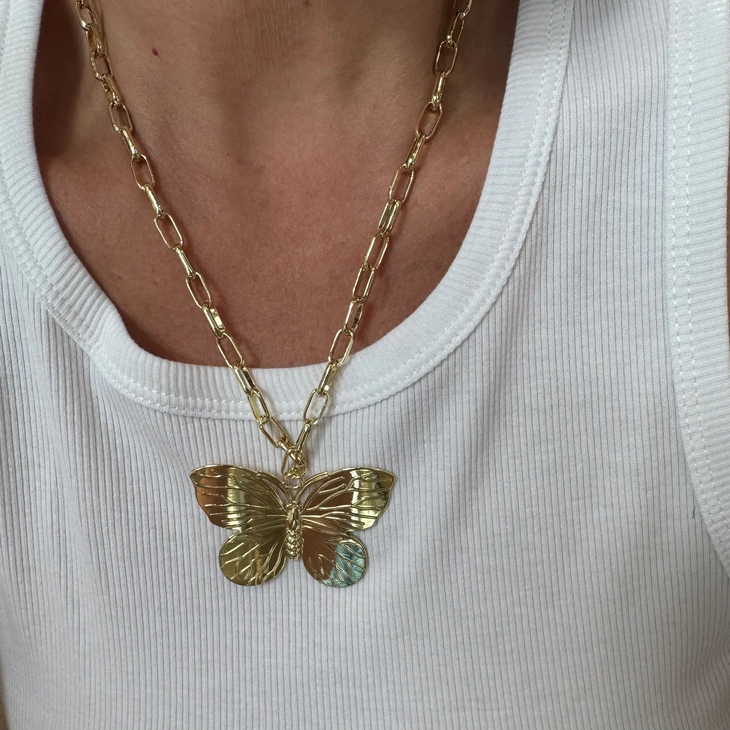 The Grace Wings Chain Necklace