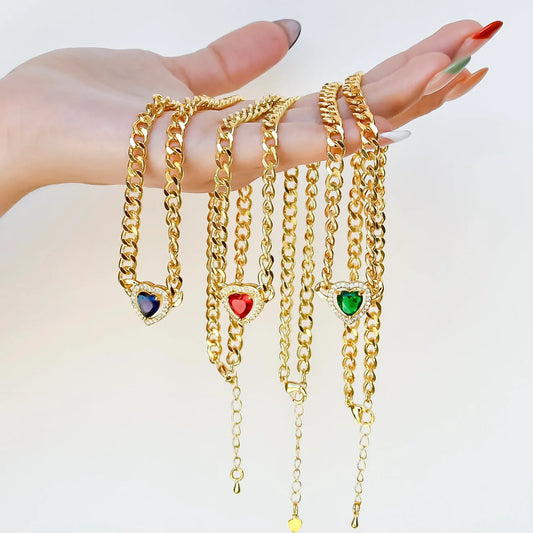 Best One Yet Green Heart Necklace