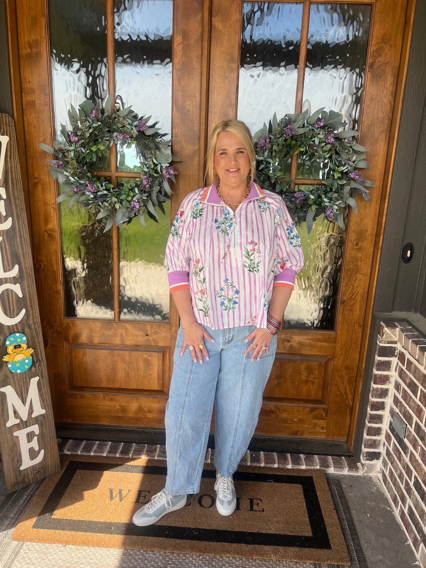 The Haley Spring Blossom Top