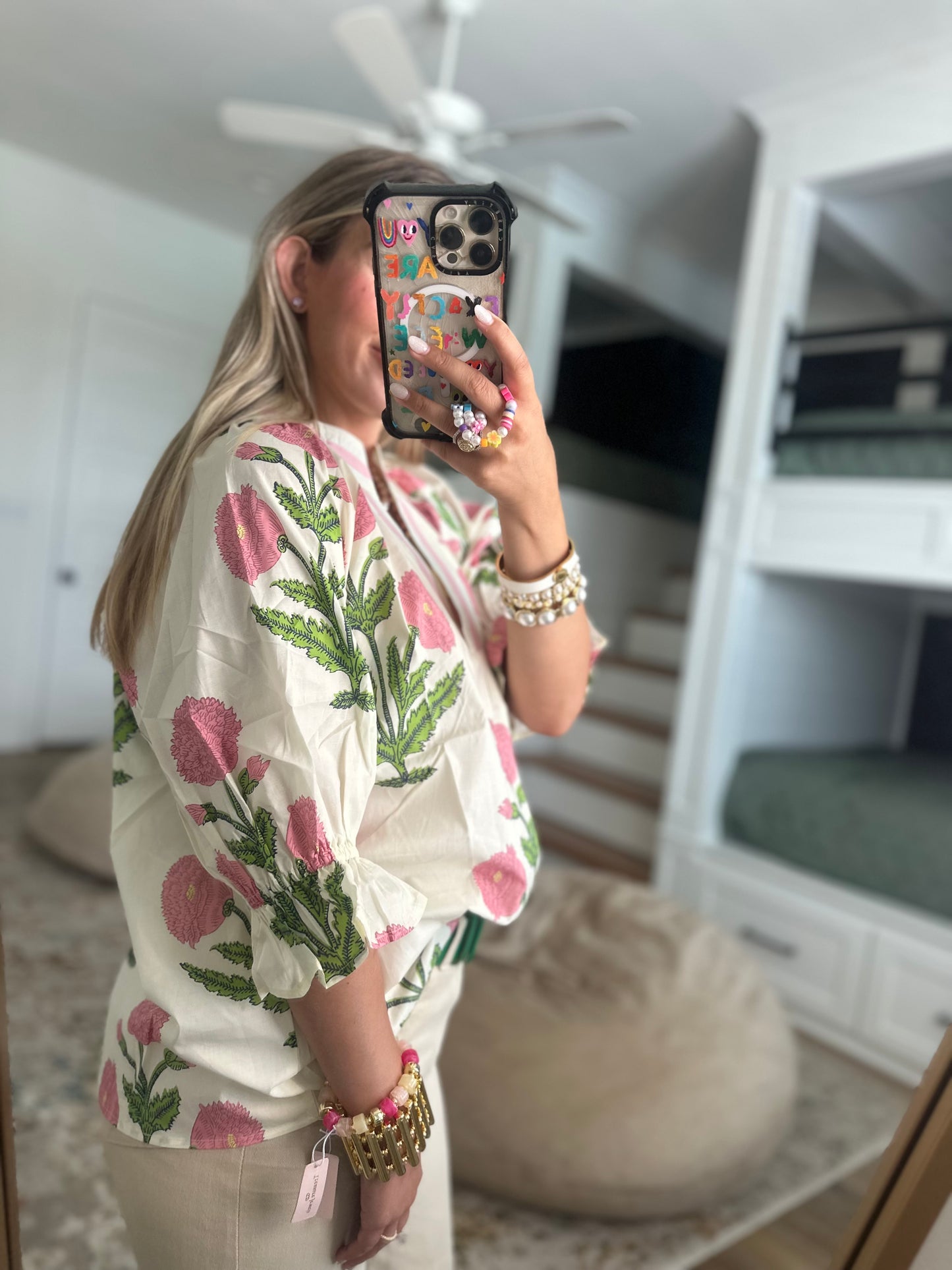 The Kassidy Floral Collared Top