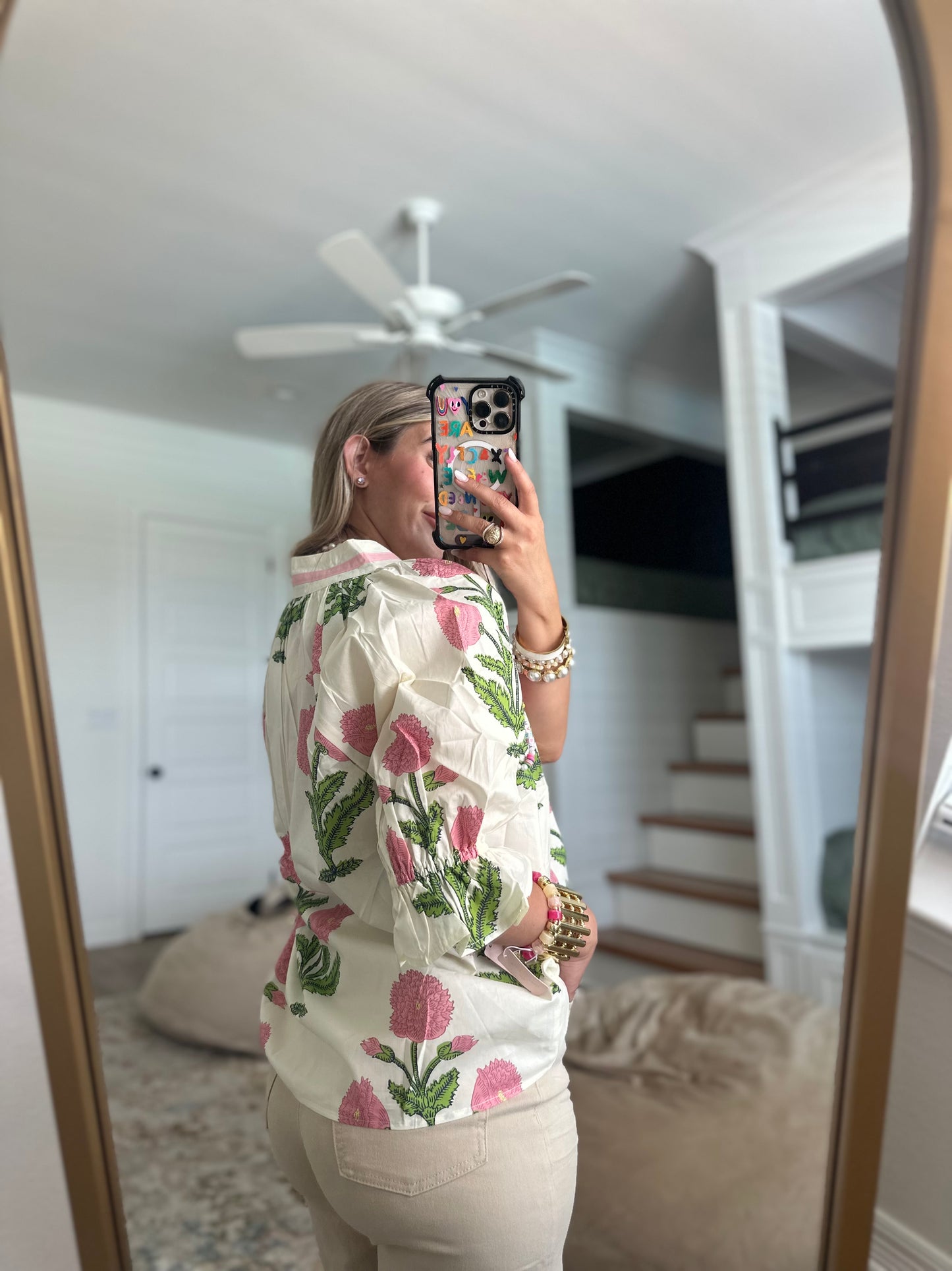 The Kassidy Floral Collared Top