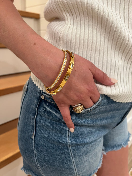 The Gracie Dainty Diamond Bangle - Final Sale