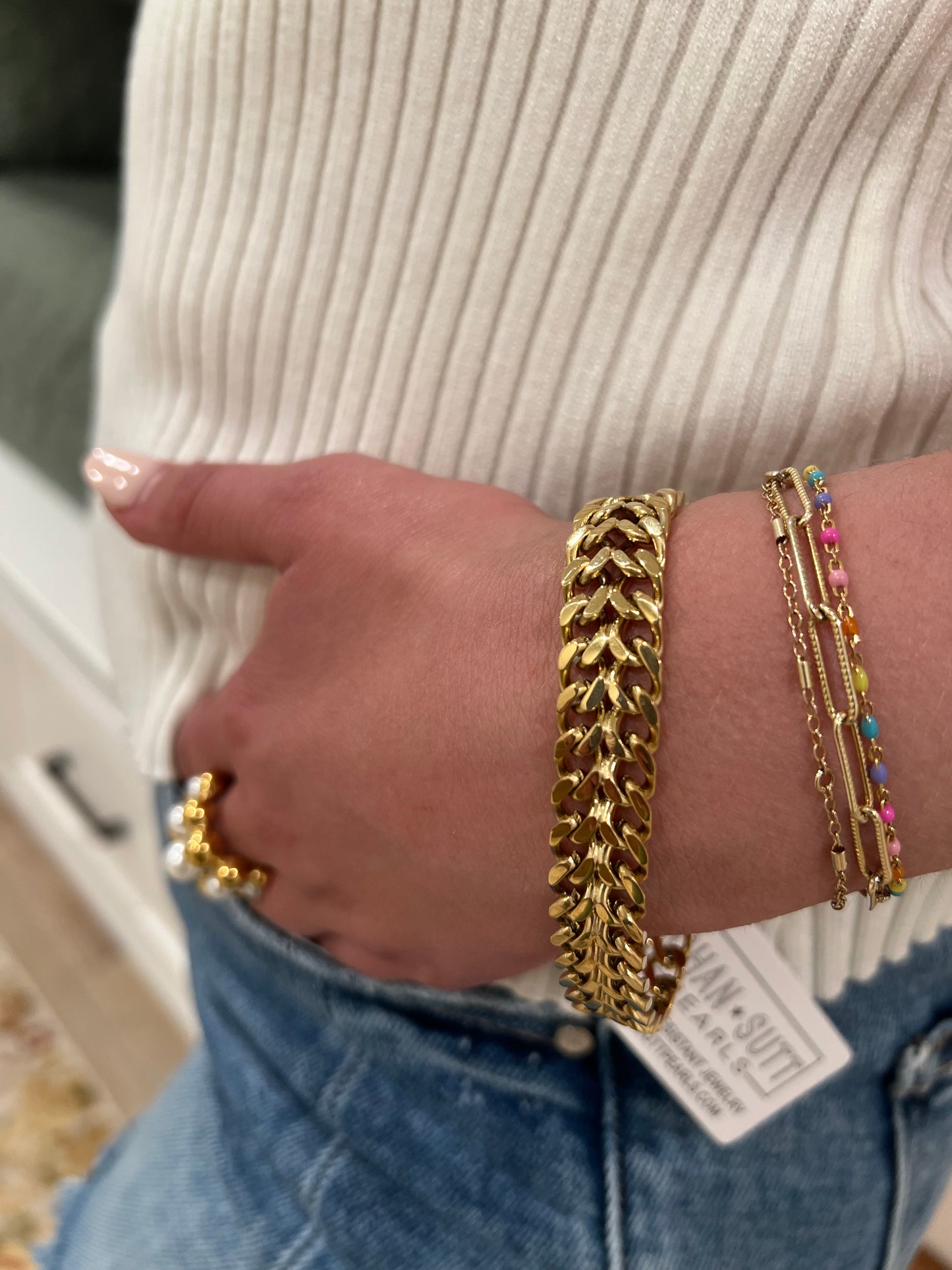 The Maya Gold Bracelet - Final Sale