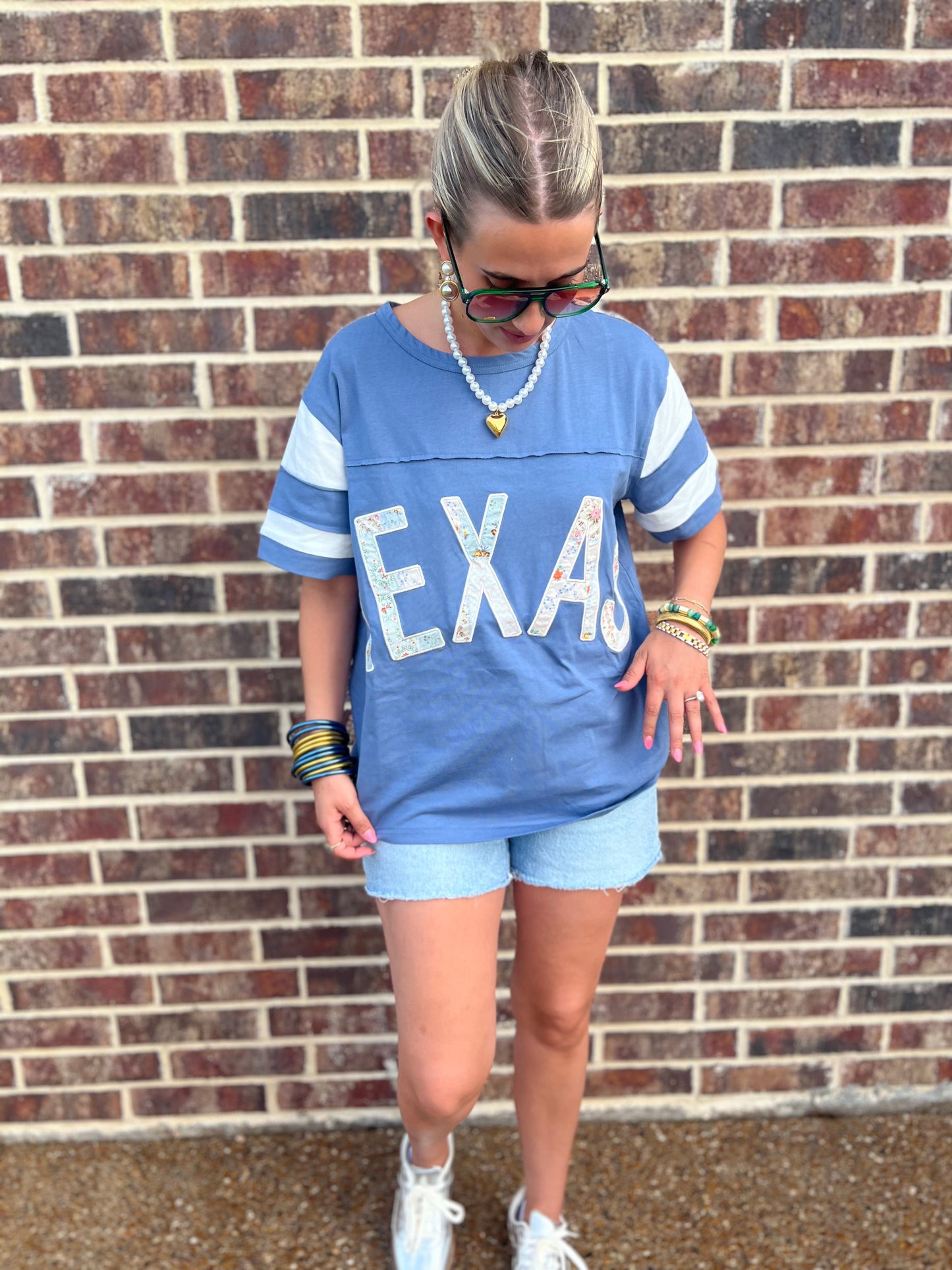 The Kylie Floral Print Texas Top