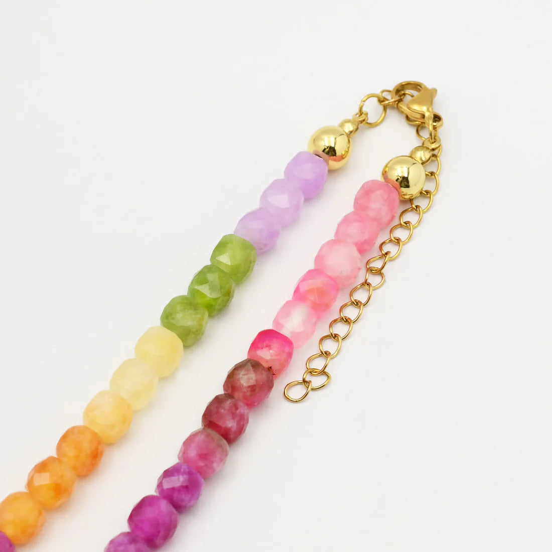 The Lucy Multi Gemstone Necklace