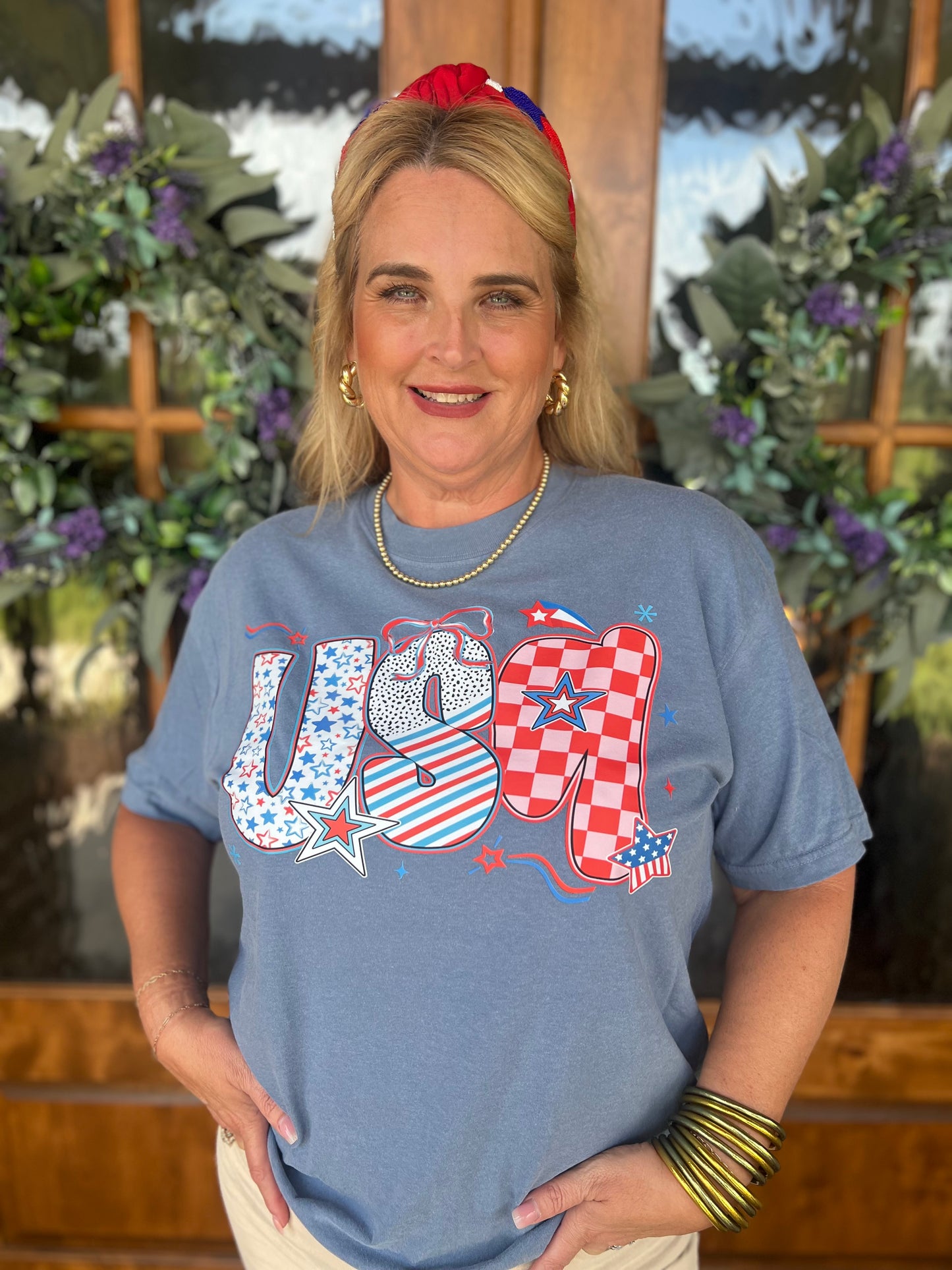 The Whitley USA Comfort Colors Tee