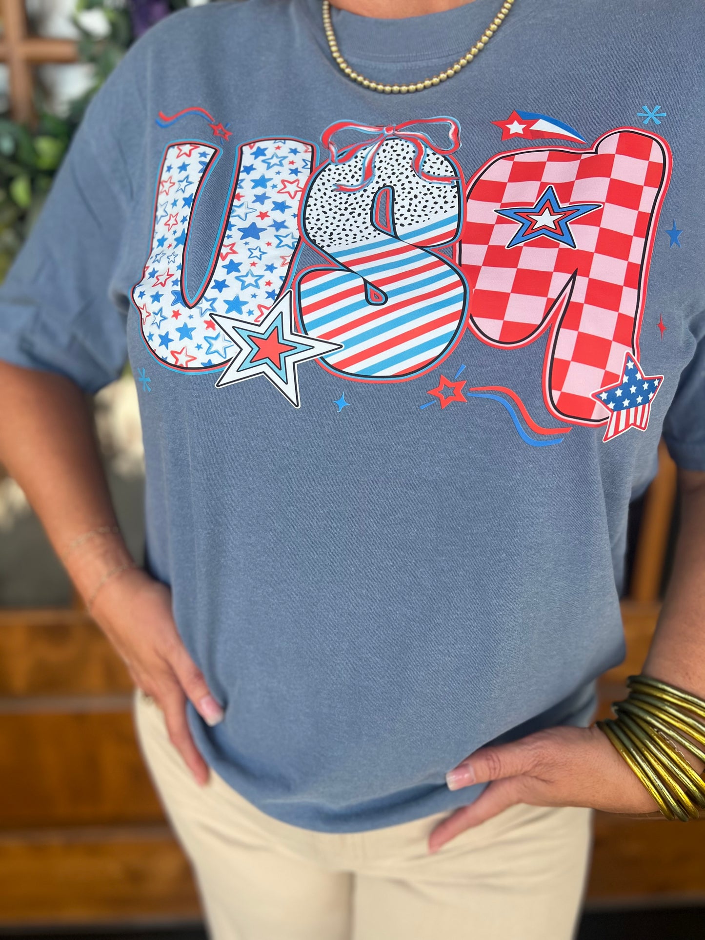 The Whitley USA Comfort Colors Tee