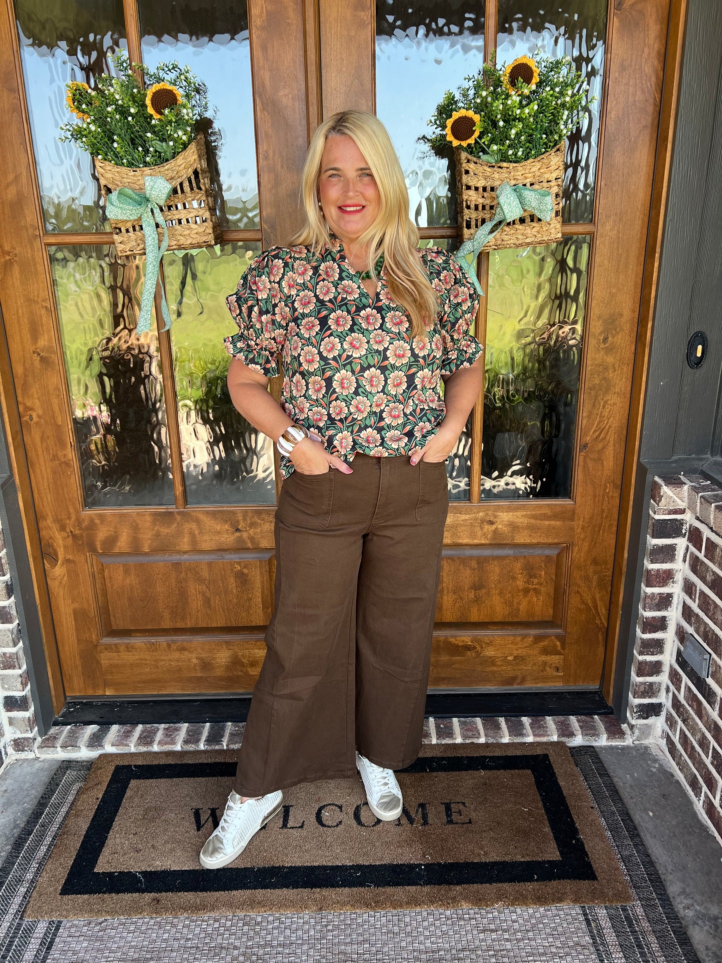 The Janie Brown Floral Top