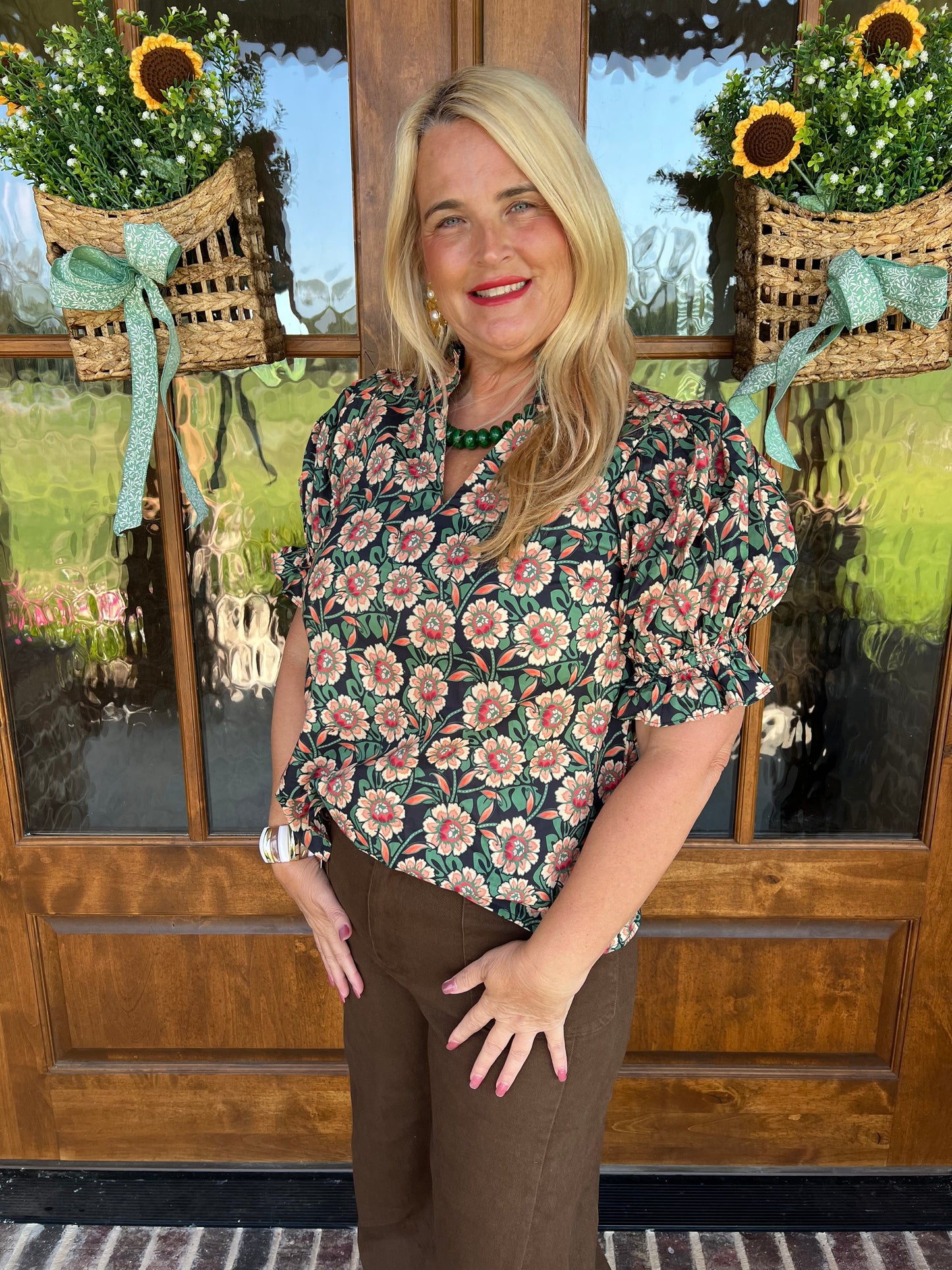 The Janie Brown Floral Top
