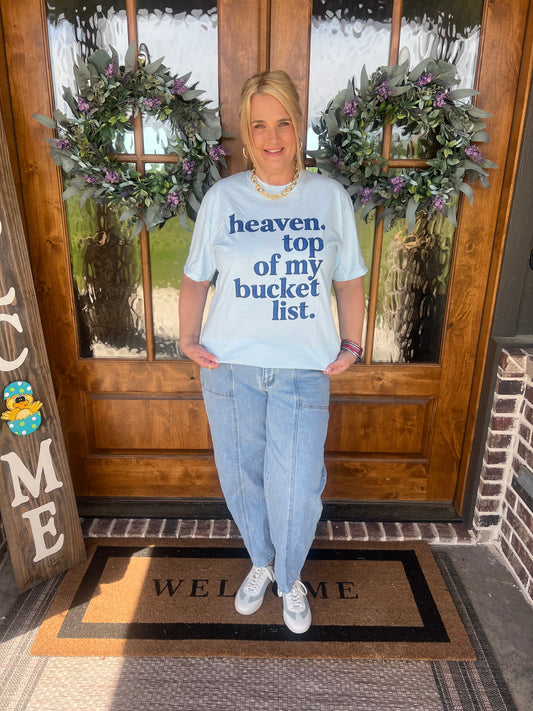 The Whitley Bucket List Tee