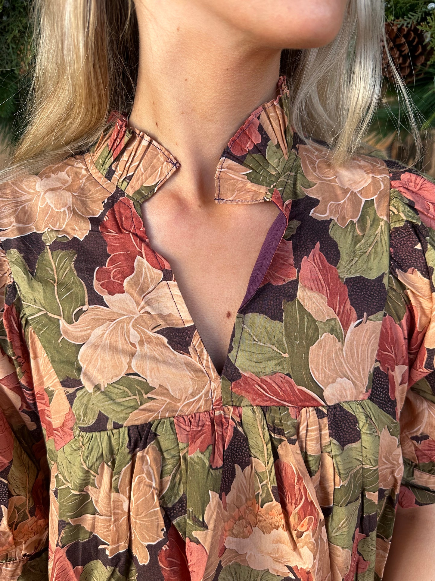 The Bailey Floral Mini Dress