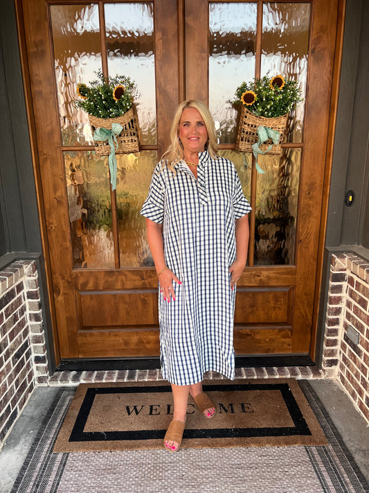 The Tonya Navy Dress