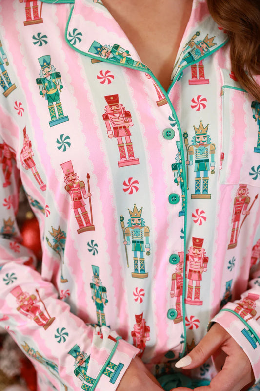 Nutcracker Magic Ruffle Pajama Set