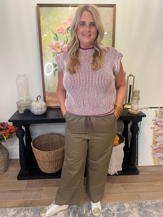 The Hannah Army Green Pants