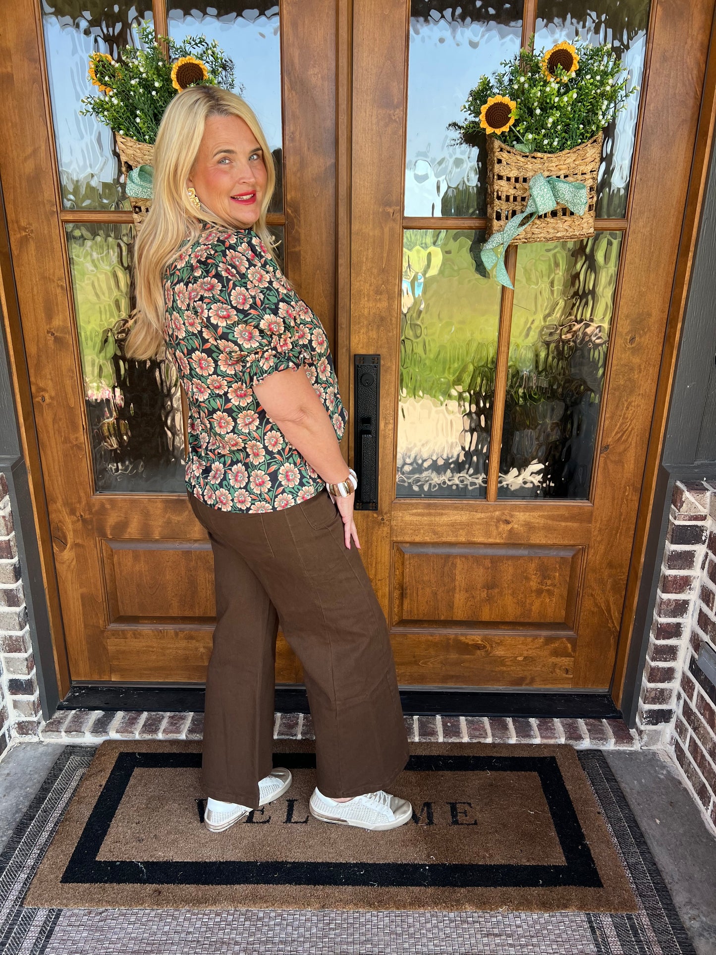The Dorothy Dark Brown Jeans