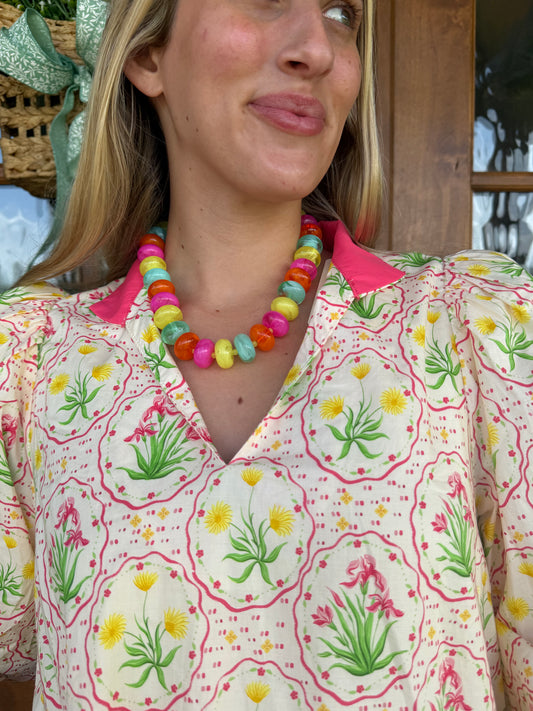 The Bella Chunky Multicolor Necklace