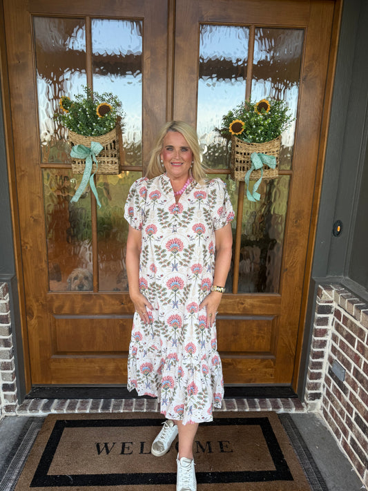 The Joanna Entro Ecru Dress