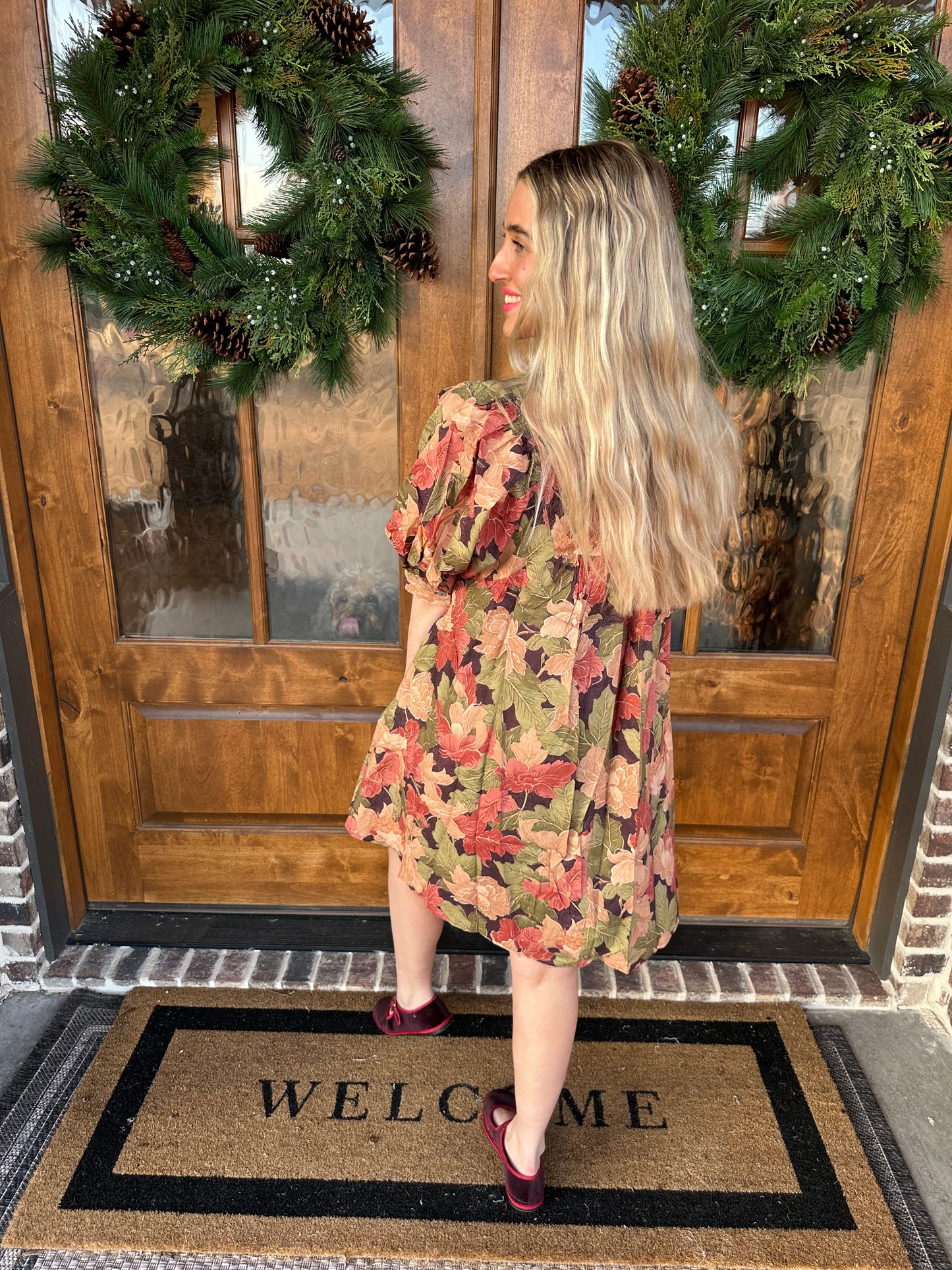 The Bailey Floral Mini Dress