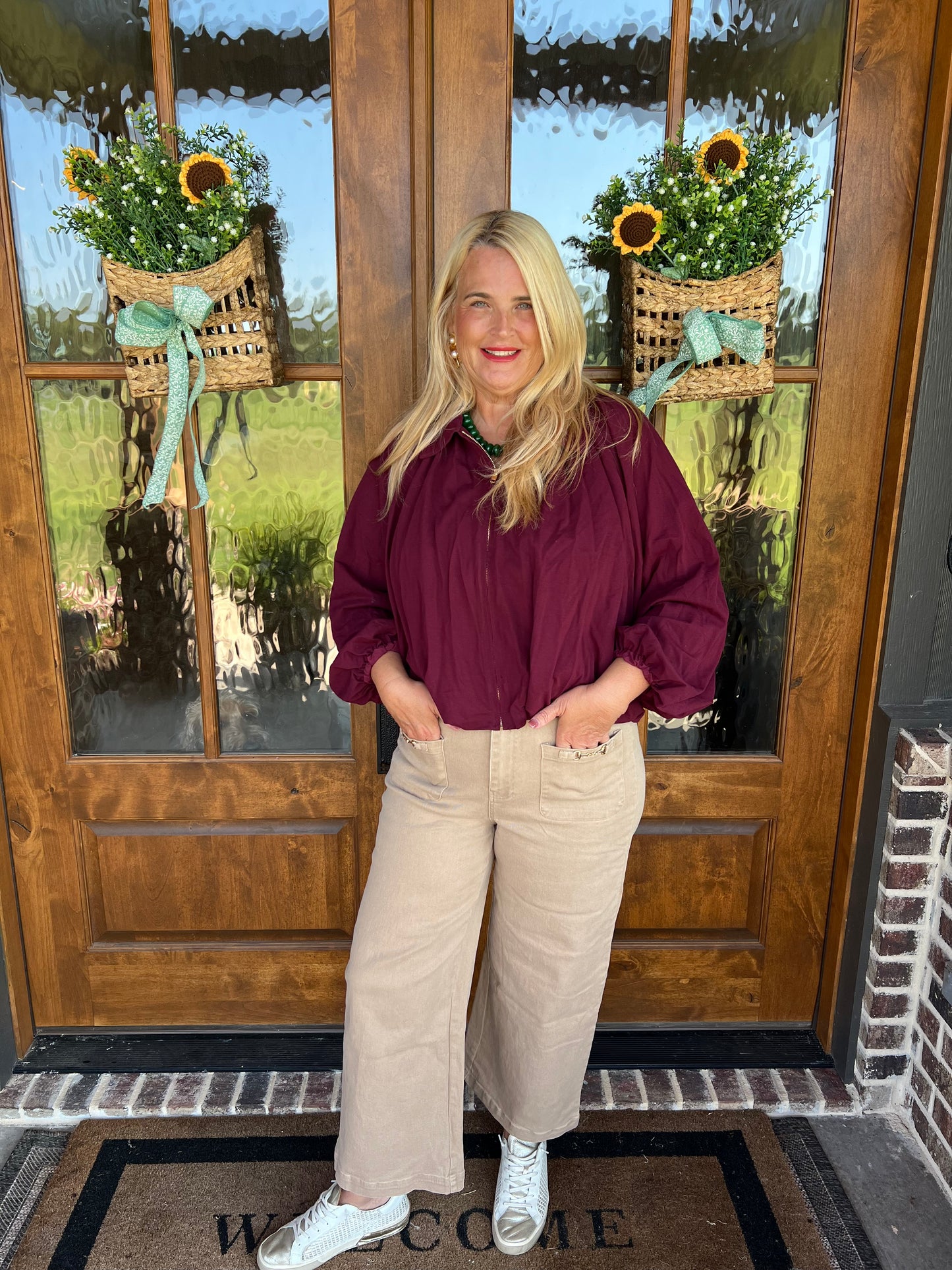 The Lainey Cream Jeans