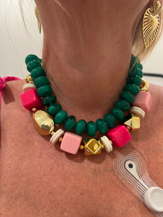 The Britney Blush & Bold Necklace