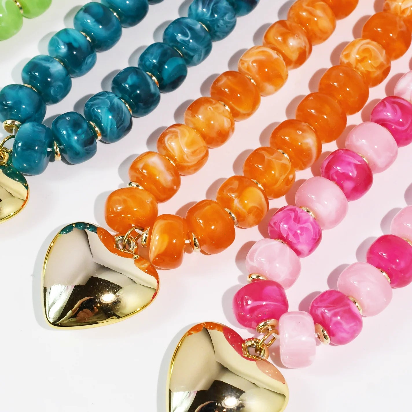 The Penny Orange Beloved Necklace