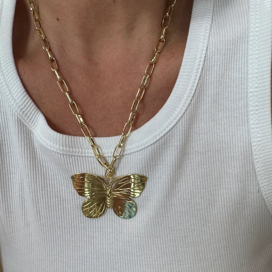 The Grace Wings Chain Necklace