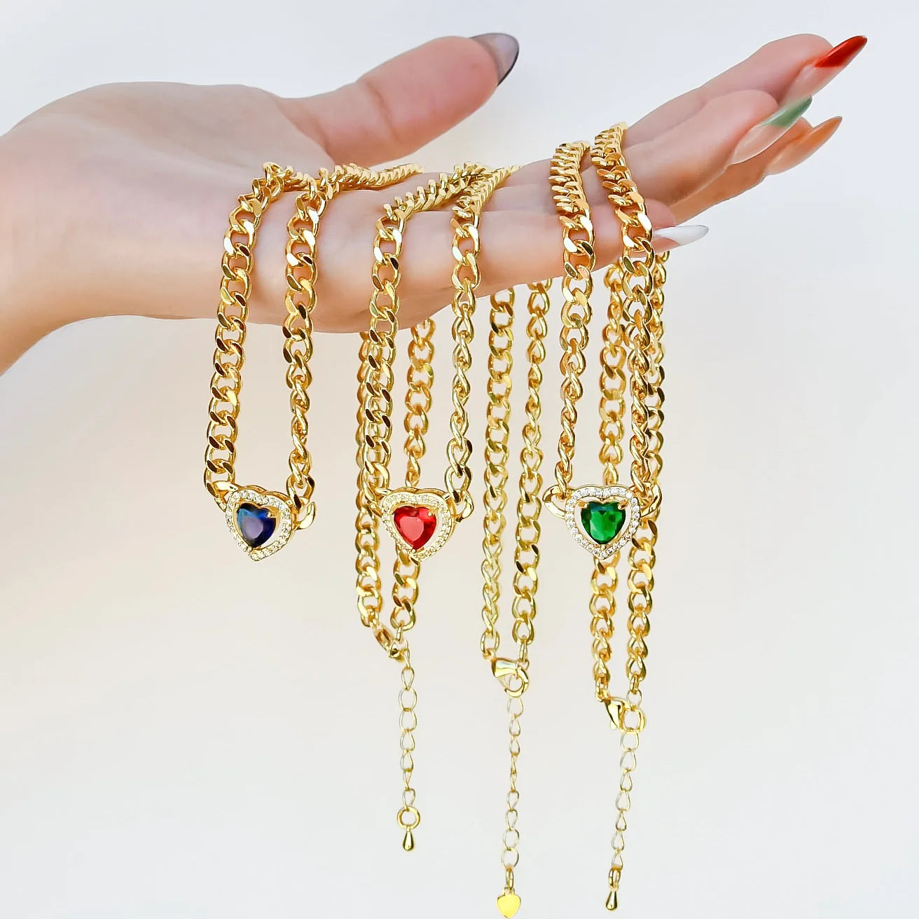 Best One Yet Green Heart Necklace