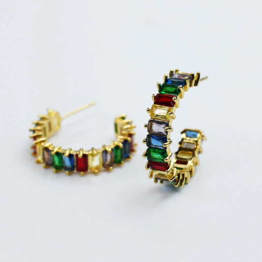 The Daisy Carnival Luxe Hoops