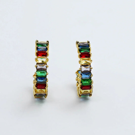 The Daisy Carnival Luxe Hoops