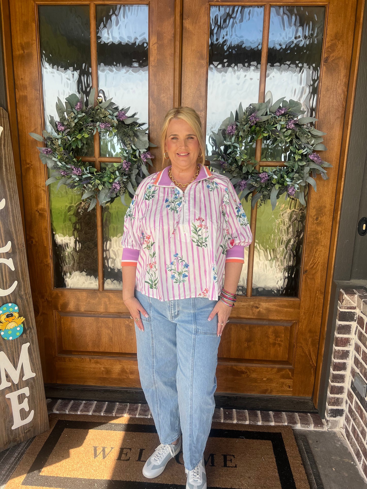 The Haley Spring Blossom Top