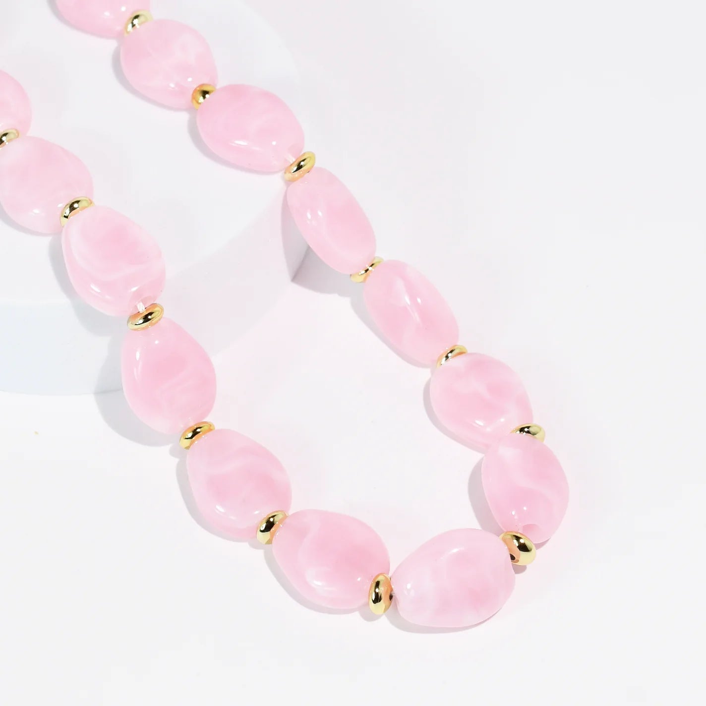 The Lily Pink Muse Necklace