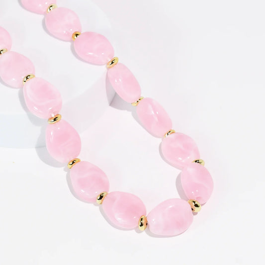 The Lily Pink Muse Necklace