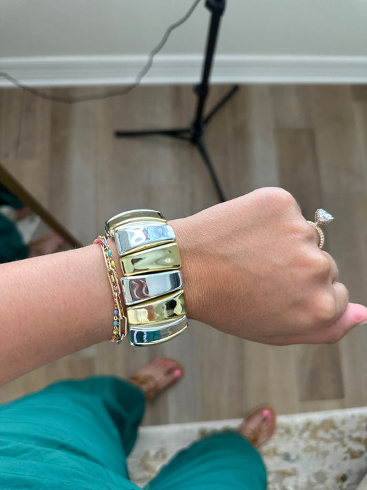 The Willow Two Toned Bracelet