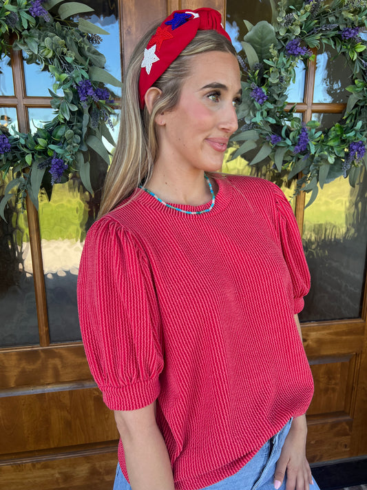 Red Star Headband