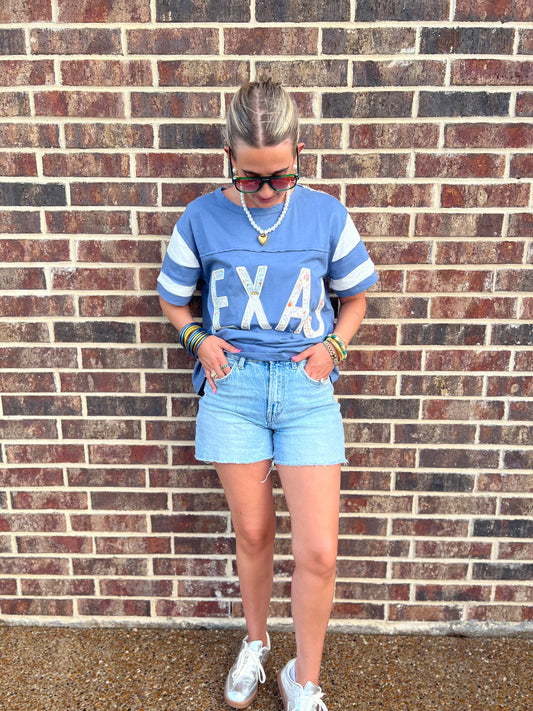 The Kylie Floral Print Texas Top