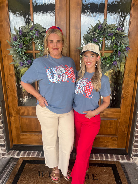 The Whitley USA Comfort Colors Tee