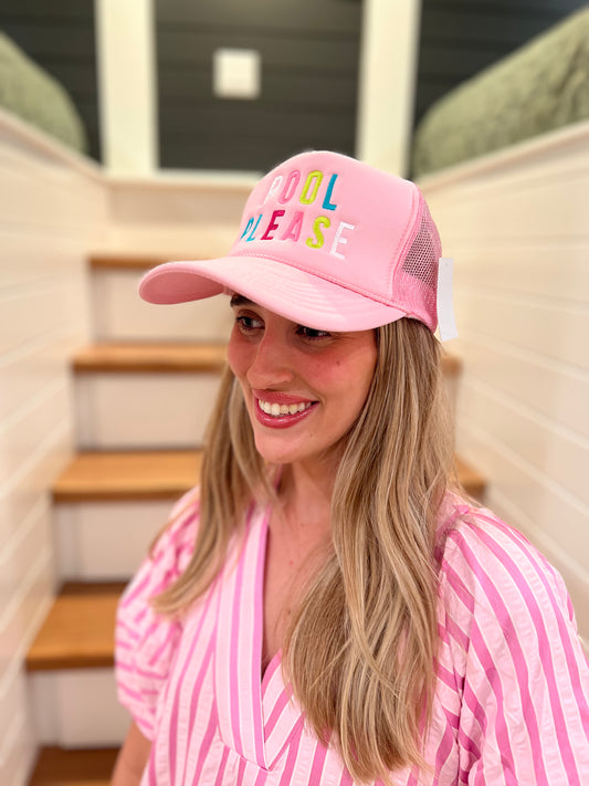 Pool Please Trucker Hat